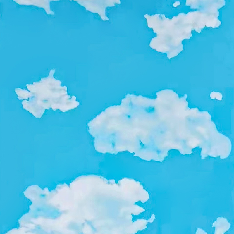 Sky and Cloud Gewone Hot Stamping Foil